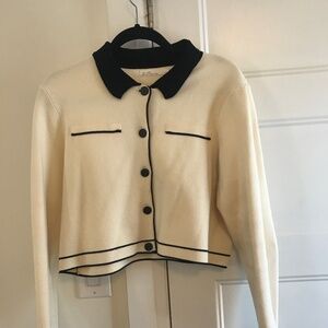 Oak & Fort Cropped cardigan